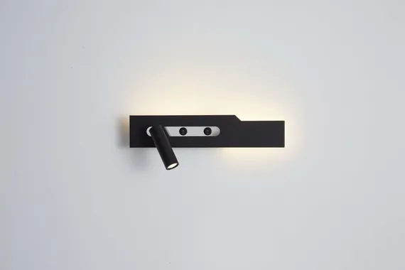 Светильник настенный светодиодный Rilon 8991-320 BLACK, 7 Вт, чёрный