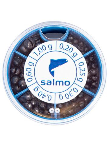 Грузила Salmo ДРОБИНКА PL 6 секций стандартные 050г набор