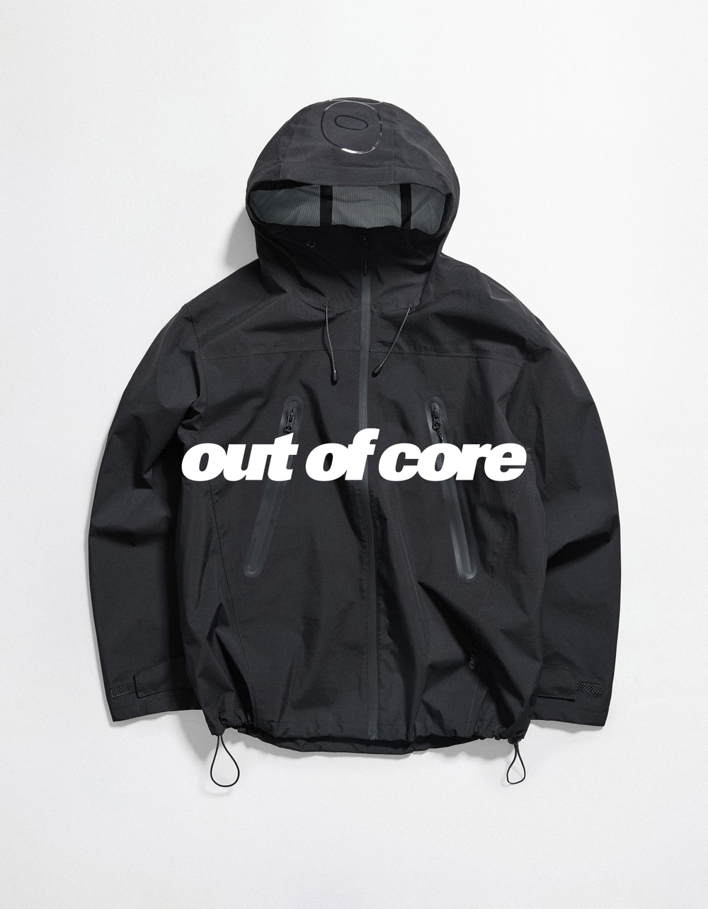 Мужская водонепроницаемая техническая куртка OUT OF CORE - BERSHKA