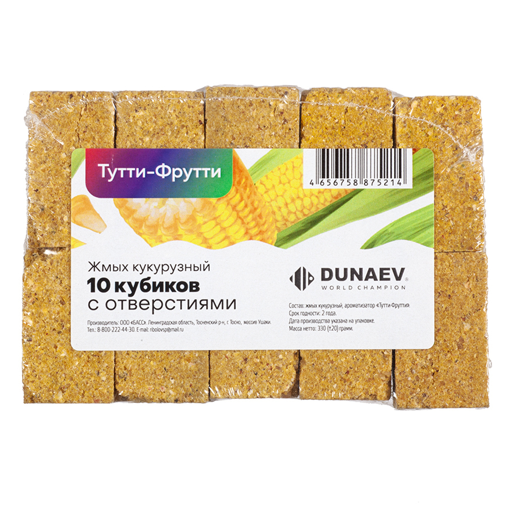 Жмых DUNAEV кукурузный Тутти фрутти 300г.