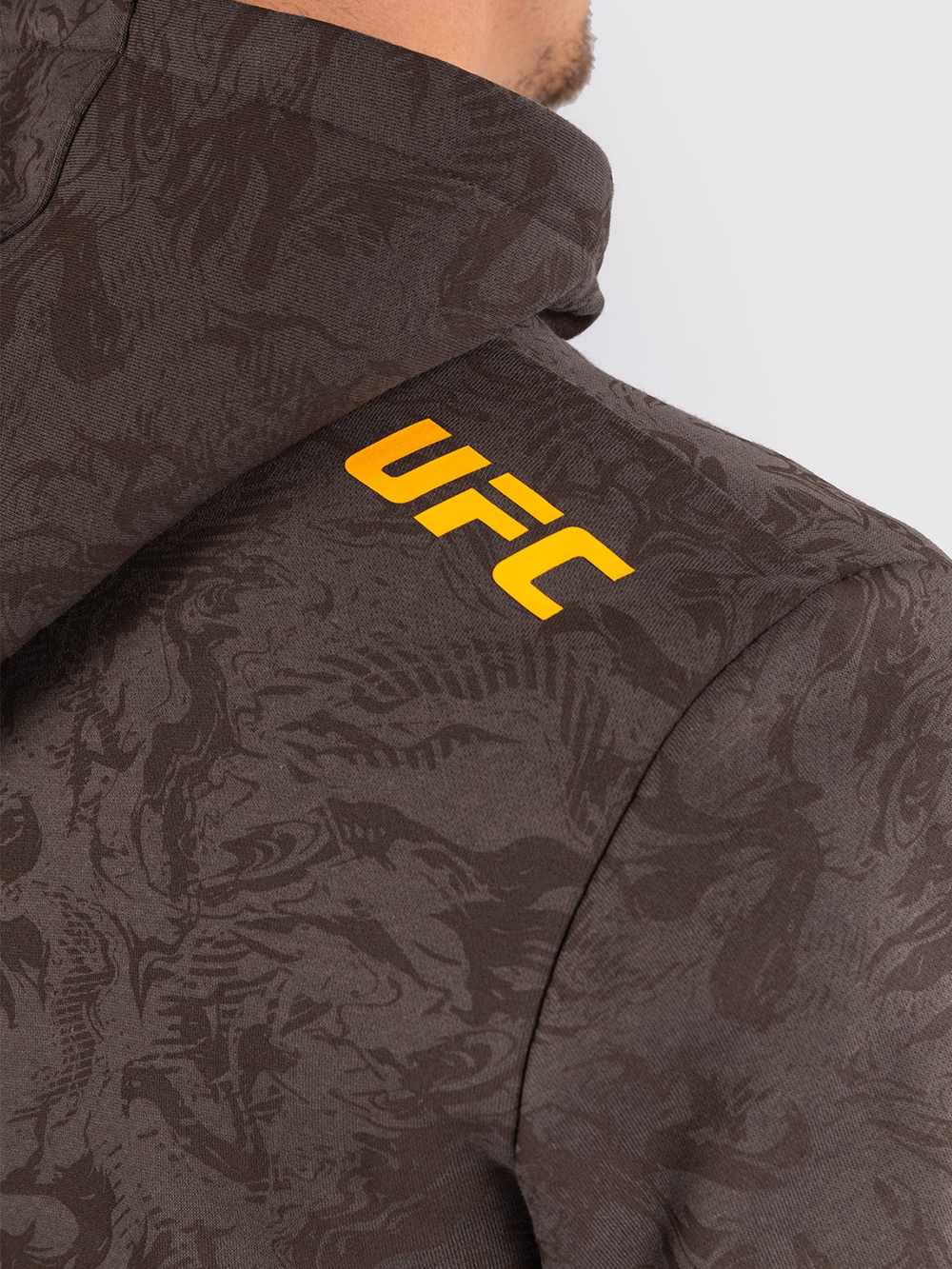 Худи UFC Fusion by Venum Fight Week Dark Brown