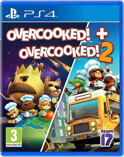 Overcooked! + Overcooked!2 [PS4] new