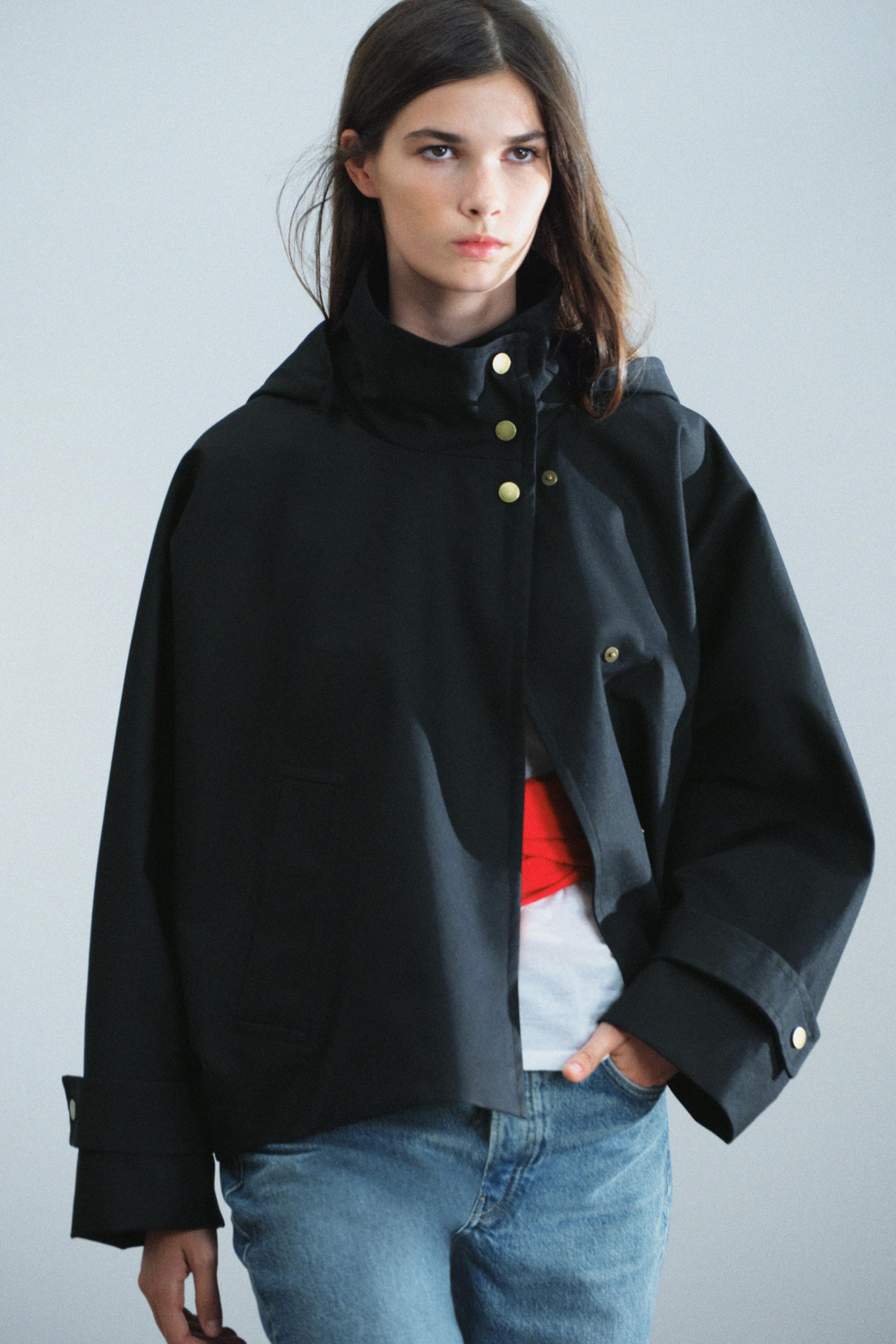 ДВУБОРТНАЯ КУРТКА WATER REPELLENT — ZW COLLECTION — ZARA