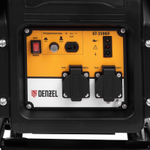 Генератор инверторный бензиновый Denzel GT-3500iF, 3.5 кВт, 230 В, бак 5 л, открытый корпус, ручной старт, арт.94705