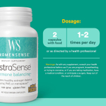 Natural Factors, WomenSense, EstroSense, гормональный баланс, 60 вегетарианских капсул