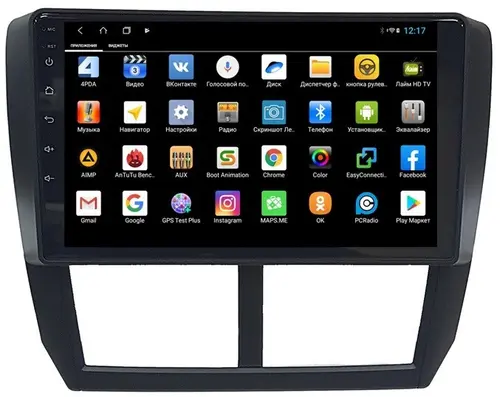 Магнитола для Subaru Forester 3 (SH) 2008-2013, Impreza GH, GE - Parafar PF636XHD на Android 13, CarPlay, 4G SIM-слот