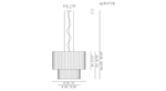 Потолочный светильник AXO Light Skirt b 100