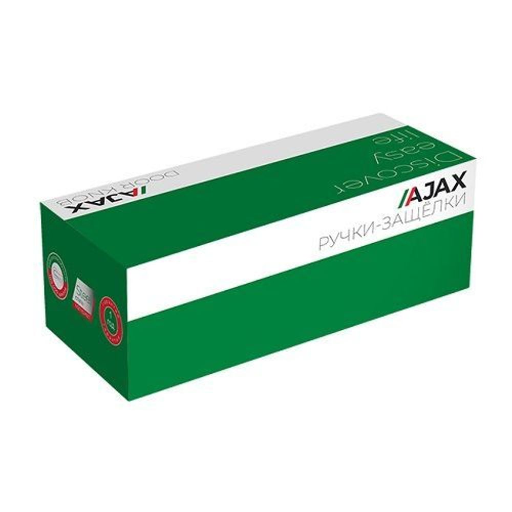 Ручка защелка AJAX 6082 CP-E (кл./фик.) хром /39527/