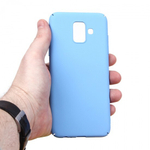 Панель матовая Soft Touch для Samsung Galaxy A6 (2018), 010659 Розовый