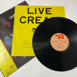 Винтажная виниловая пластинка LP Cream, Live Cream (Япония 1975) (Оби)