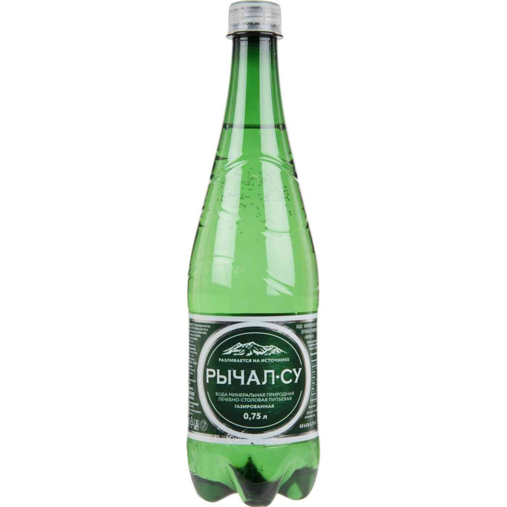 Минеральная вода "Рычал-Су " 1,0 л. (9 шт. в упаковке)