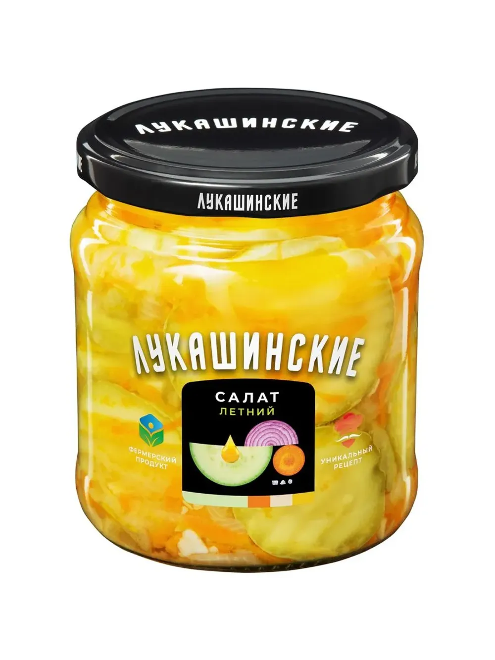 Салат Летний "Лукашинские" из молодых кабачков 430гр*6шт