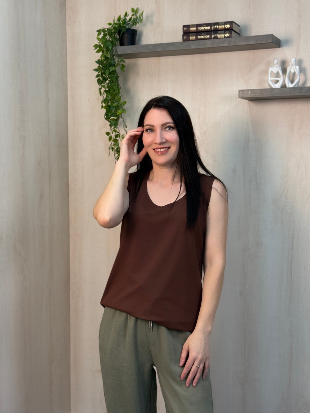 Майка женская "409 К.П" (Галатея)