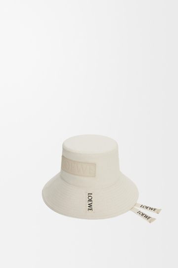 Loewe Шляпа из парусины, экрю