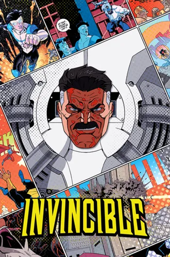Металлический пин «Invincible: Omni-Man»