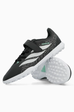 Сороконожки adidas Predator Club Hook-and-Loop TF Junior - черный