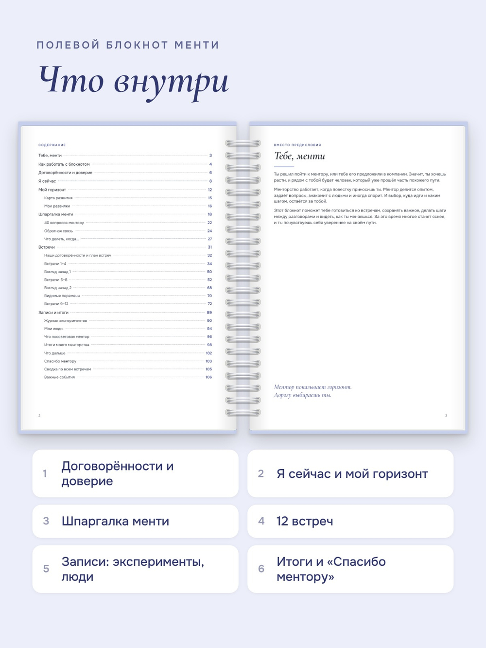 Полевой блокнот менти: 12 встреч с ментором