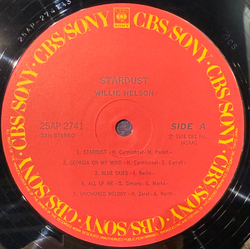 Виниловая пластинка Willie Nelson ‎– Stardust LP