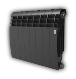 Радиатор Royal Thermo Biliner 350 черный графитовый