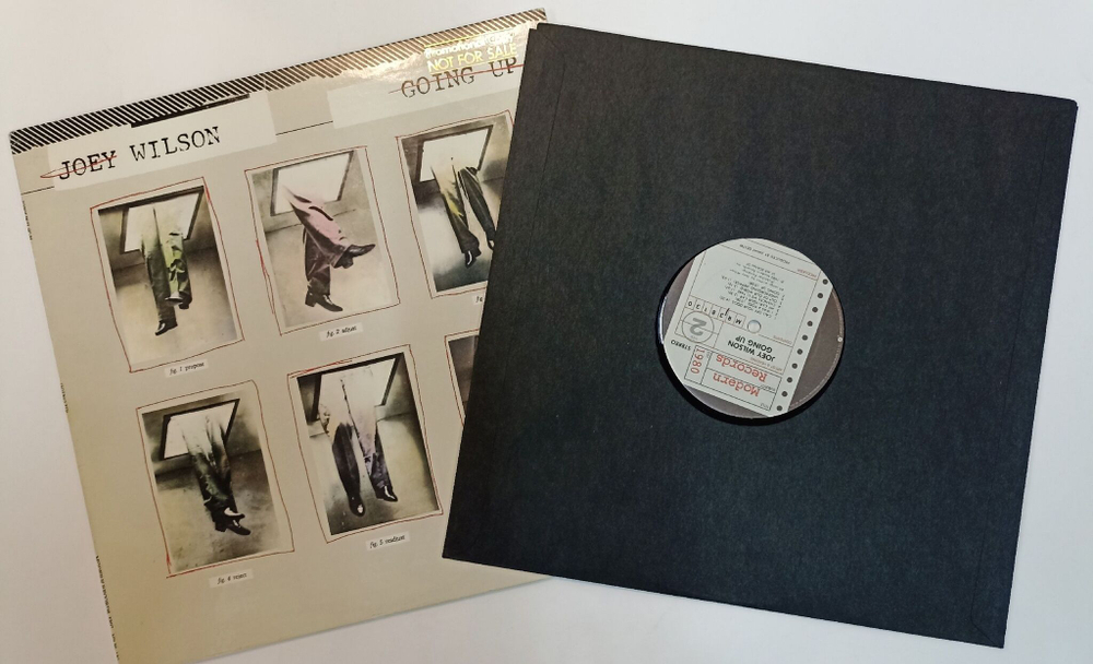 Винтажная виниловая пластинка LP Joey Wilson Going Up (USA Promo 1980)
