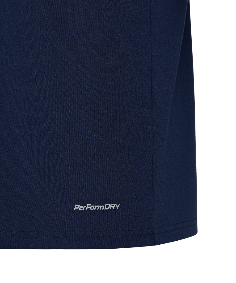 Футболка баскетбольная с длинным рукавом DIVISION PerFormDRY Pre-Match Longsleeve Jersey, темно-синий