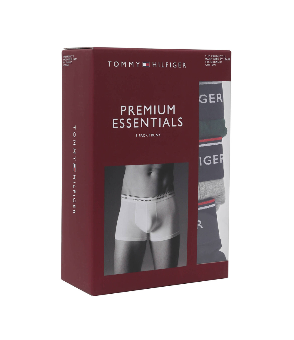 трусики-боксеры 3 шт. Tommy Hilfiger Underwear - темно-синий(1U87903842)