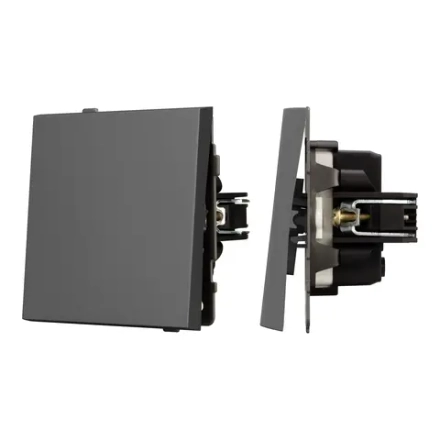 Механизм звонкового выключателя SWT-TENDO-MKR1-SFPL-GR (230V, 10A) (Arlight, -)