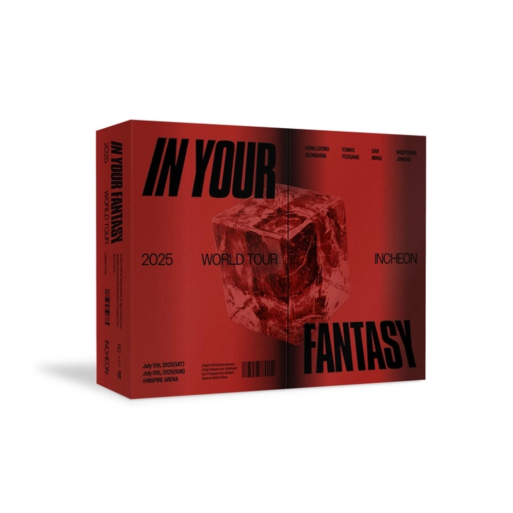 ATEEZ - 2025 WORLD TOUR IN YOUR FANTASY IN INCHEON [DVD]