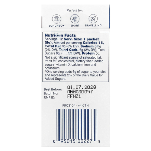 Manuka Health, Manuka Honey On-The-Go, UMF 6+, MGO 115+, 12 пакетиков по 5 г (0,176 унции)