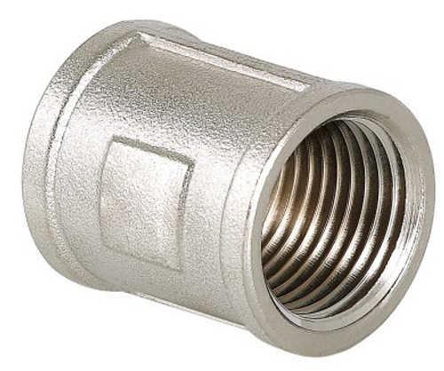 НИКЕЛЬ Муфта 1"1/2 г*1"1/2 г  ViEiR (40/4шт)
