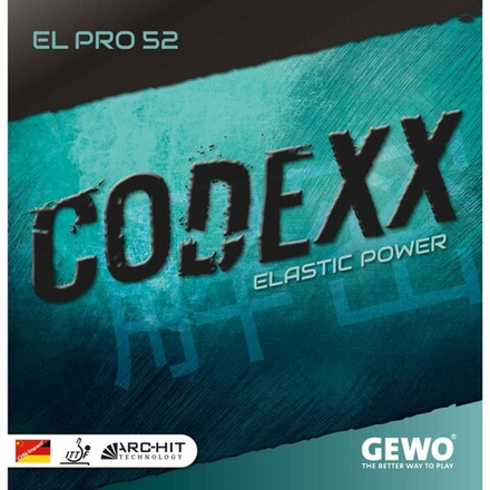 Накладка для настольного тенниса GEWO Codexx EL Pro 52