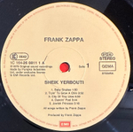 Frank Zappa - Sheik Yerbouti 2LP (Европа 1985г.)