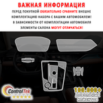 Geely Atlas Pro (2021) - комплект защитных матовых пленок 4 в 1. Пленка защитная ControlTek HYBRID со слоем TOP COAT. Толщина: 6 mil. (175 мкм.)
