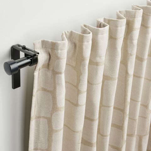 Комплект штор IKEA LONNSTAVMAL, Бежевый, 145х250 см, 2 шт