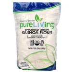 Pure Living, органическая мука из пророщенного зерна киноа, 680 г (24 унции)