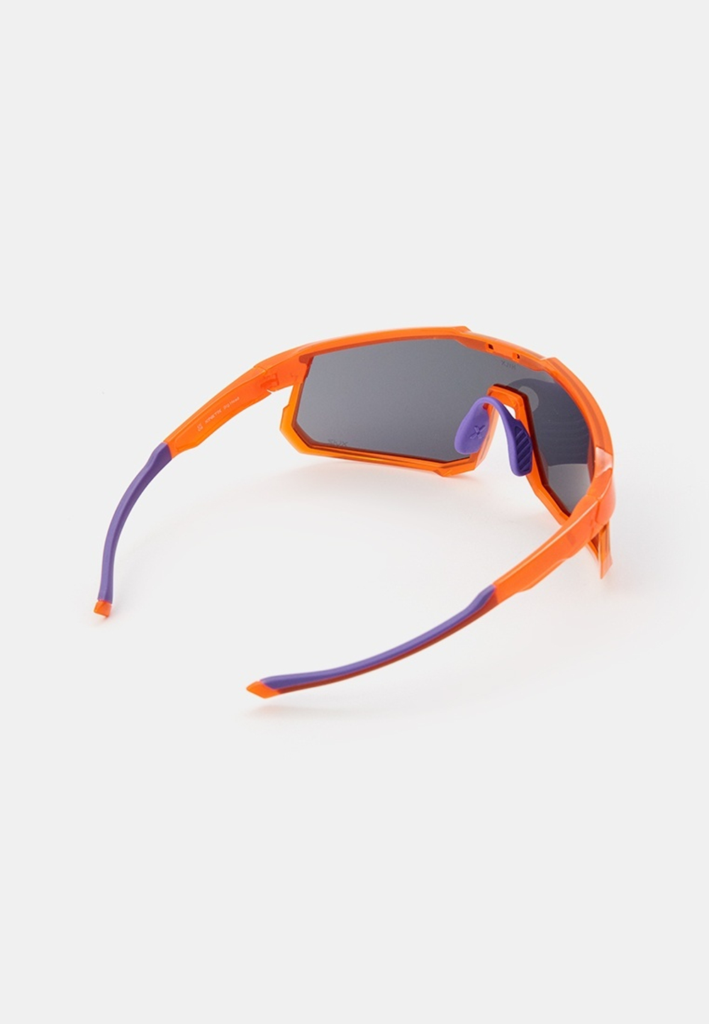 Спортивные очки с диоптриями HILX Big Head / Shiny Orange Purple / Silver Lens