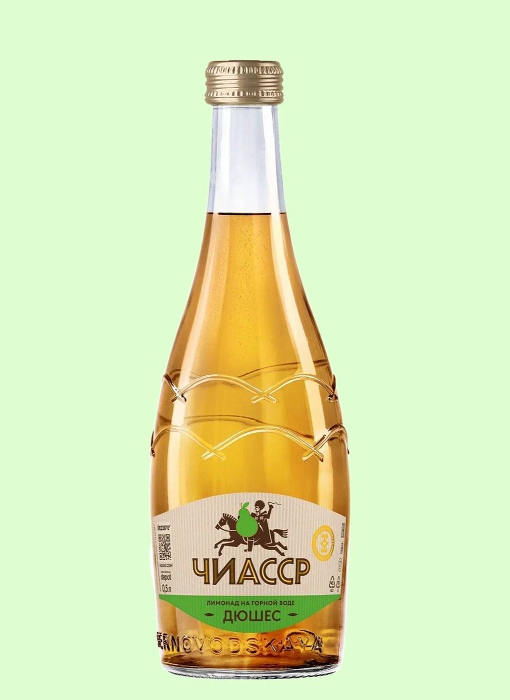 Лимонад "Дюшес" ЧИАССР 0,5л Стекло