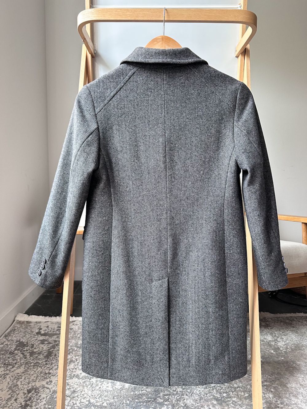 Новое шерстяное пальто Smiths brand, 146