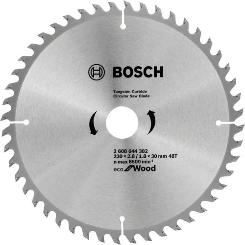 Пильный диск Eco for wood 230X30-48T BOSCH 2608644382