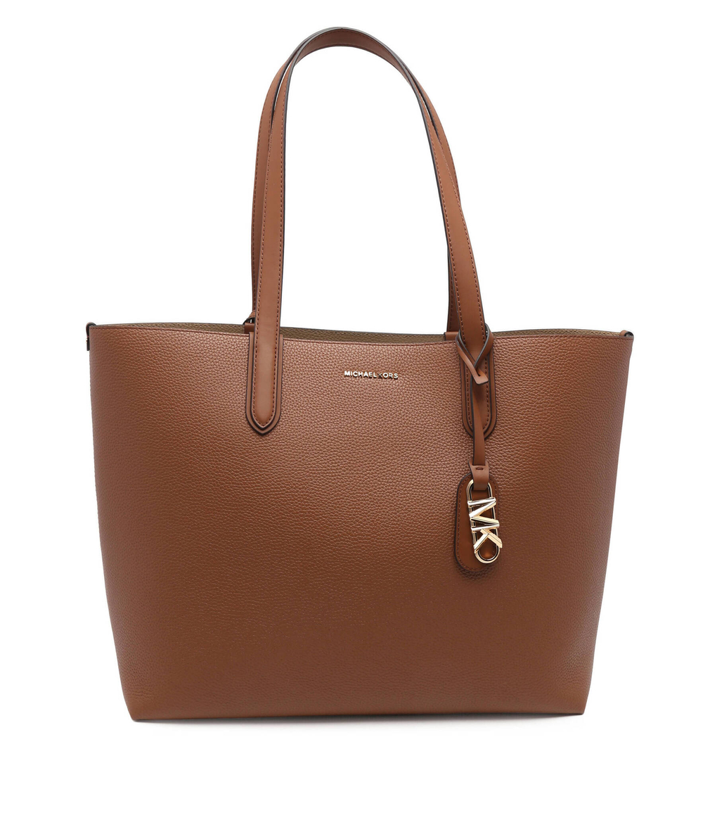 Кожаный шопер двухсторонний + поясная сумка Eliza Michael Kors - коричневый(30F3GZAT4T)