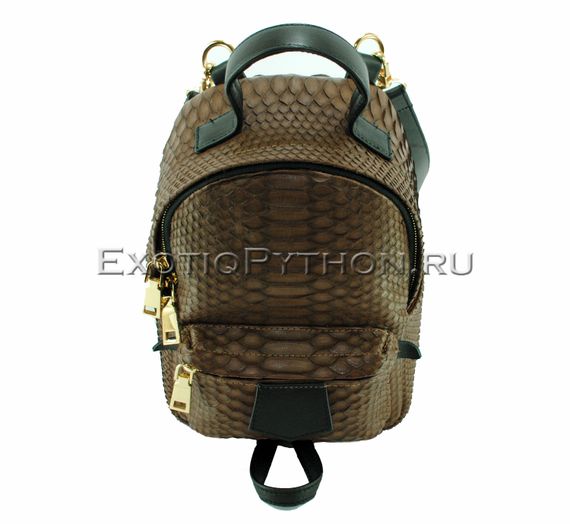 Рюкзак из кожи питона BG-275