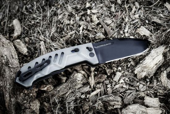 Нож Extrema Ratio RAO C (РАО Компакт) - сталь N690, рукоять серый алюминий