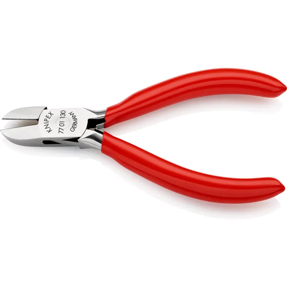 Кусачки боковые для электроники 130 мм Knipex 77 01 130