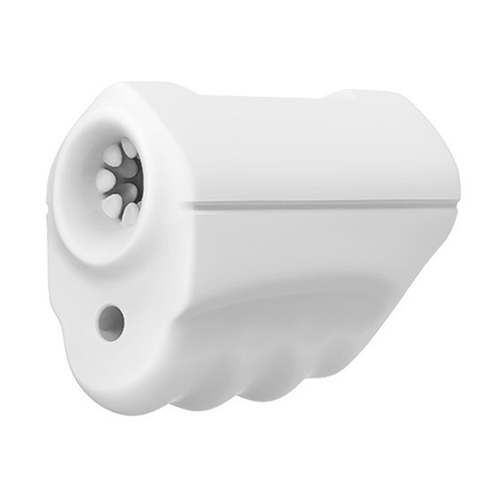 Белый вибромастурбатор Silicone Toys Mini Masturbator Mastic USK-M02