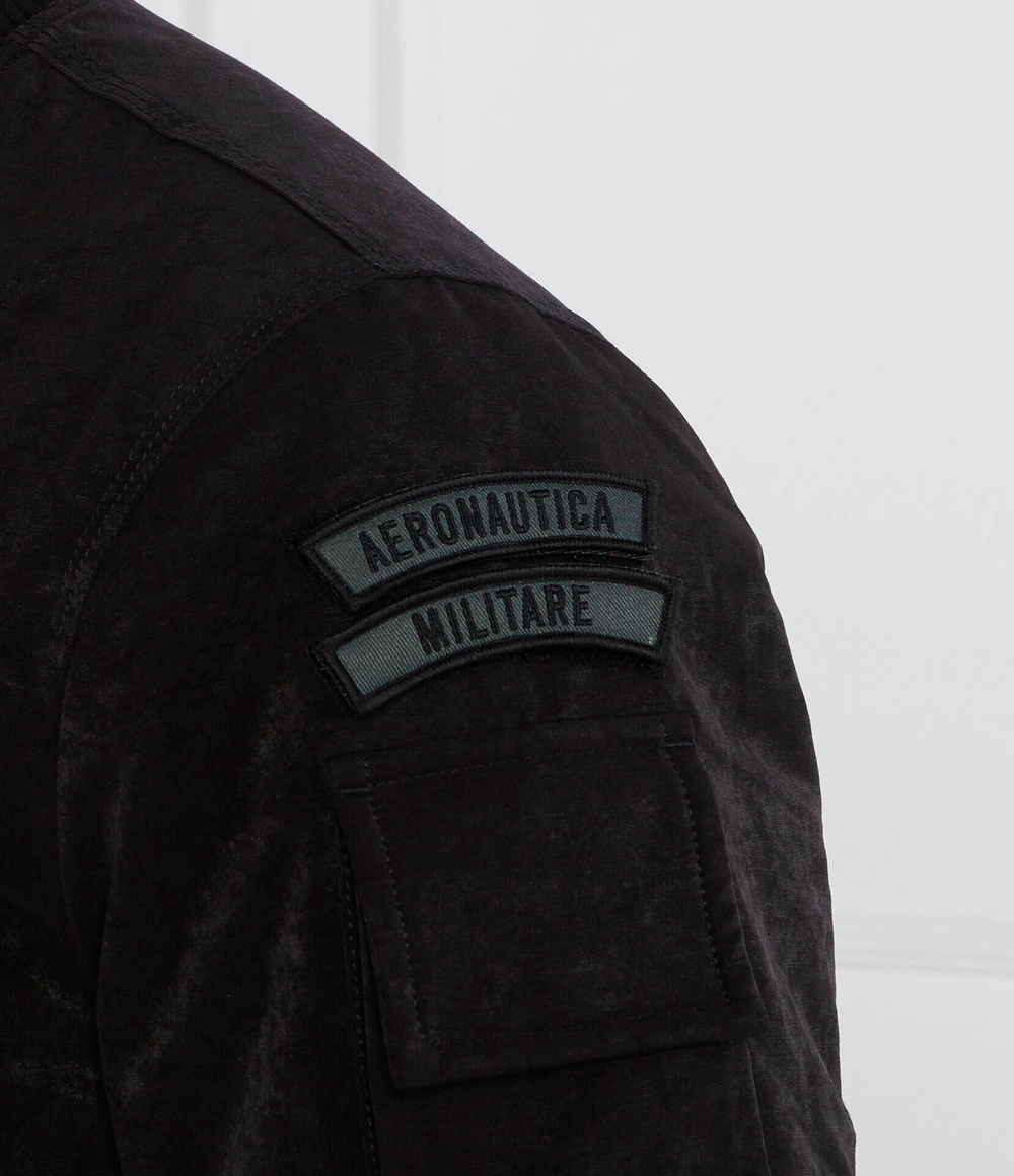 Куртка бомбер Aeronautica Militare - черный(AB2113CT3160)