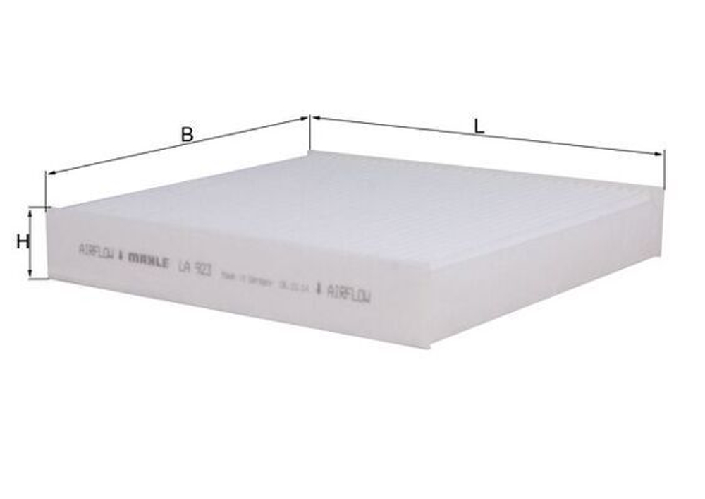 MAHLE - LA923-MAH - Filter, cabin air