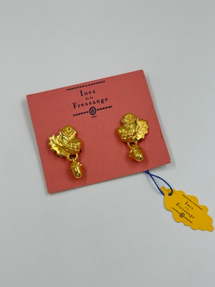 Клипсы Жёлуди Ines de La Fressange