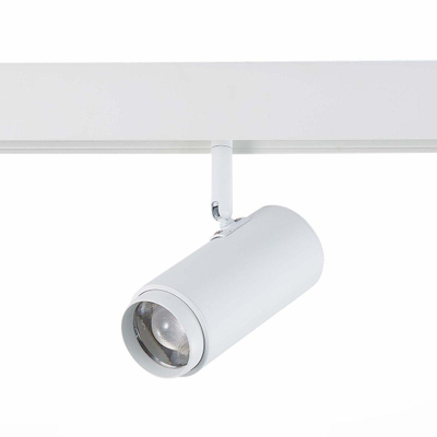 ST357.546.06 Магнитный трековый светильник ZOOM белый LED 1*6W 4000K 667Lm Ra>80 10-60° IP20 L137xW59xH178 48V