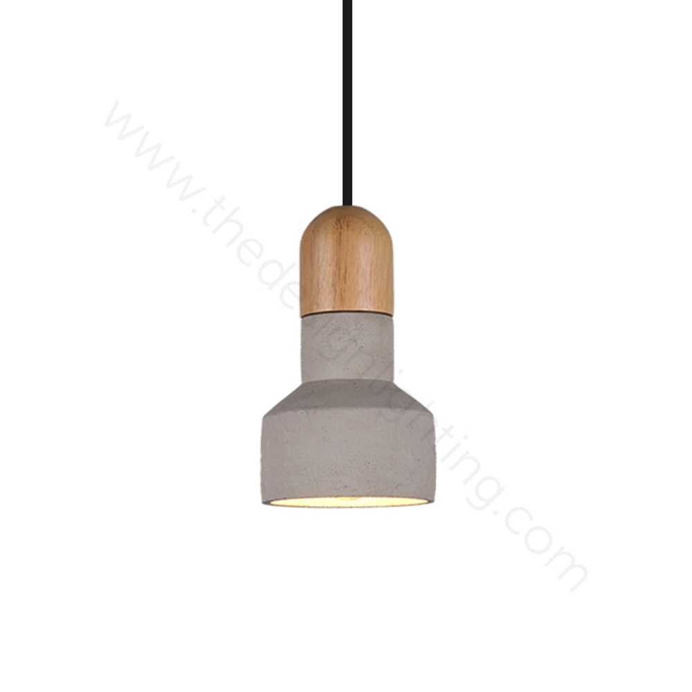 Pendant design lamp  QIE BAMBOO by Bentu Design (Grey)