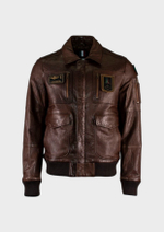 Куртка кожаная AERONAUTICA Pilot